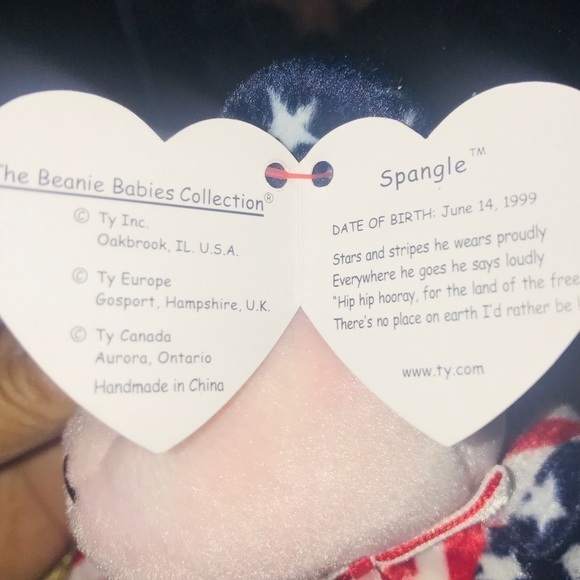 Ty baby pink face SPANGLED original - Picture 4 of 11